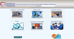 Desktop Screenshot of hhospitalar.com.br
